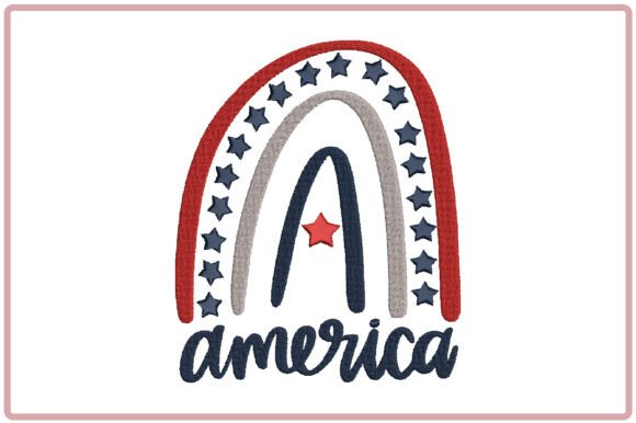 America Patriotic Rainbow Embroidery: A Designer’s Honest Review