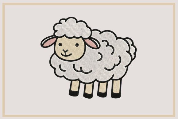 Easter Sheep Embroidery Design: A Designer’s Review for Boutique Sweatshirts