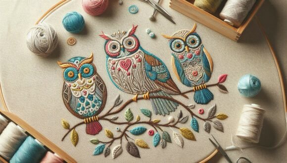 Embroidery Owls: A Charming Addition to Personalized Gift Design