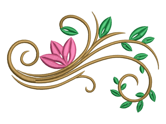 Floral Vine Scroll Embroidery – A Designer’s Review for Personalized Gift Makers