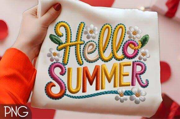 Hello Summer Floral Embroidery Design Review
