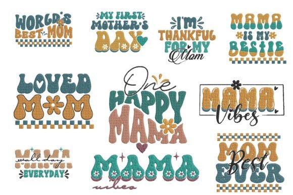 Mother's Day Mom Quotes Embroidery Set Review