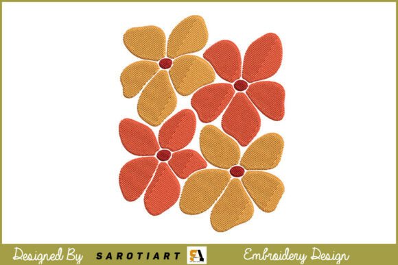 Orange and Yellow Embroidery Design: A Seasonal Must-Have