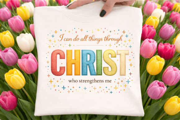 Philippians 4:13 Embroidery Design – A Meaningful Touch for Custom Gifts