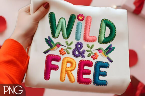 Wild and Free Embroidery PNG Design Review for Real Embroidery Projects